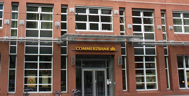 Commerzbank Bremen gebo-Punkthalter AK A 70 02