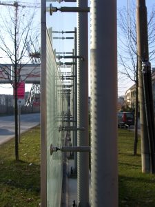 gebo PunkthalterAKA 70-Lärmschutzwände-Isarring-Effnerstraße München 3