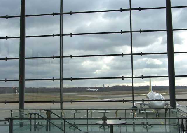 Flughafen CGN gebo Sonderklemmhalter